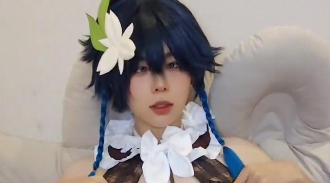 【伪娘】伪娘小梦cos巴巴托斯帮手交