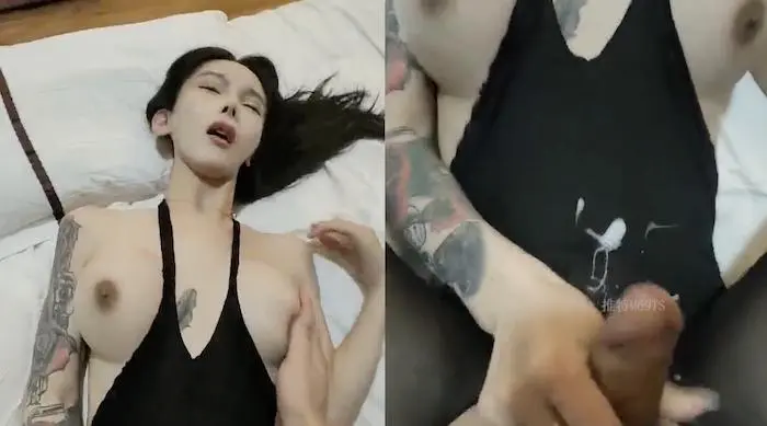 南京Ts小七七 有00后美女一起开火车哦 被超大弯鸡巴插射了很多