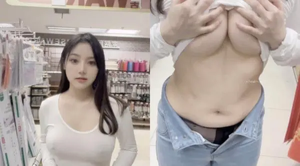 00后豆瓣酱超刺激 超市玩露出 真空凸点 漏鲍+大尺度