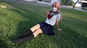 国产原创自拍色情视频，一日女友体验日，她穿着日本制服被我中出