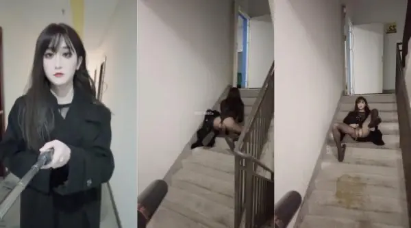 可爱高冷性感御姐Ts晓晓灌肠楼梯露出无限的刺激高潮