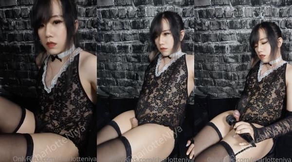 漂亮黑丝伪娘,振动棒刺激鸡鸡,禁欲一星期终于爆发,烟花绽放,射了自己一脸满身 - 国产自拍视频