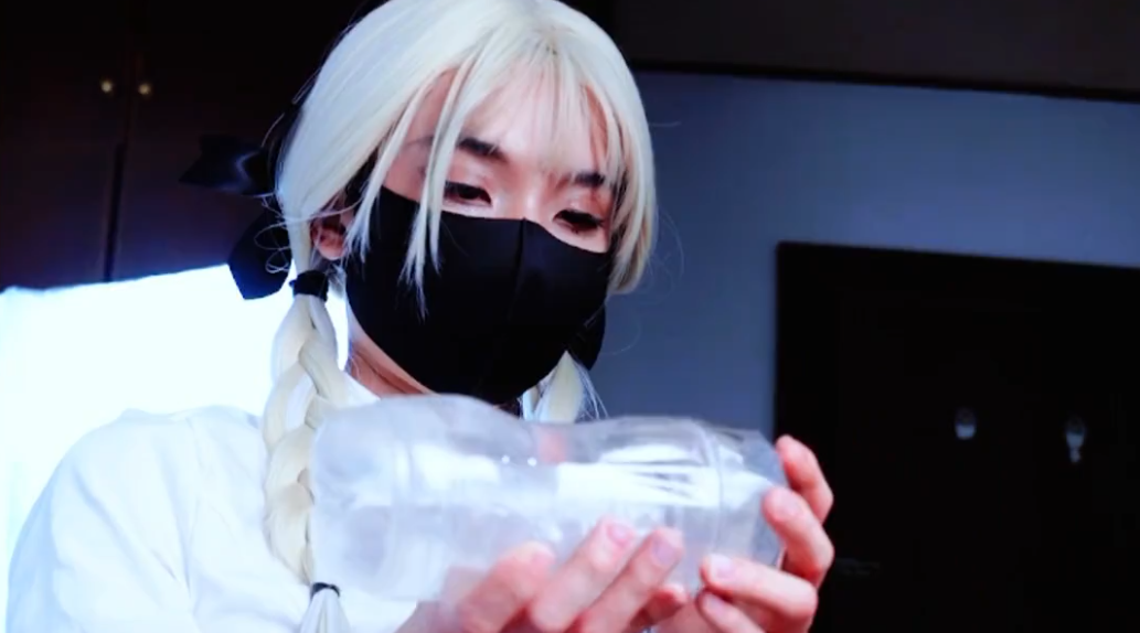 【男娘】男娘婉宣飞机杯自慰