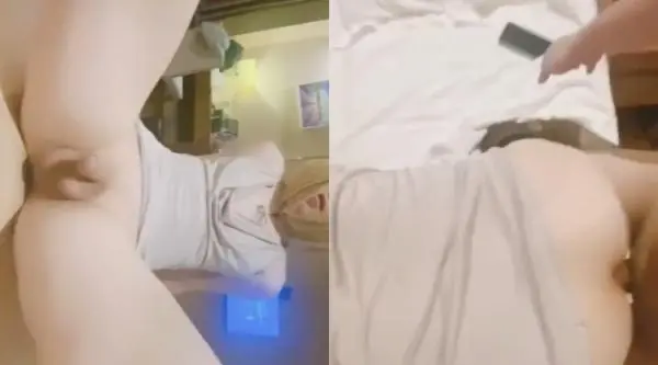 伪娘 骚逼鸡吧都流水了 啊啊 好舒服好爽老公 被大牛子操真心舒服 精液挤半天才流出来