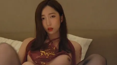 【TS】国产TS紫苑黑丝舞娘