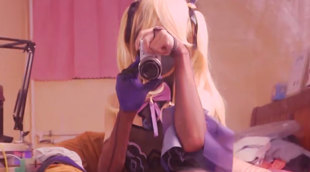 【伪娘】猫と爪呸罗呸罗cos原神菲谢尔1