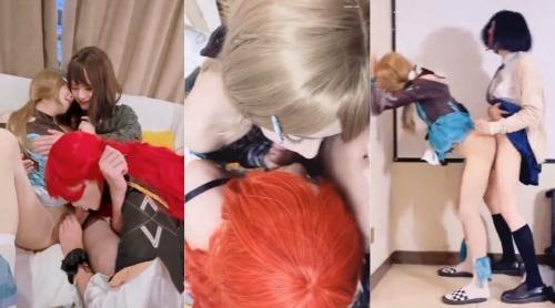 伪娘多P,给老师的牛牛口交,做起来很爽,按在墙上享受后入的快感,液体碰撞与喘息的交互融合