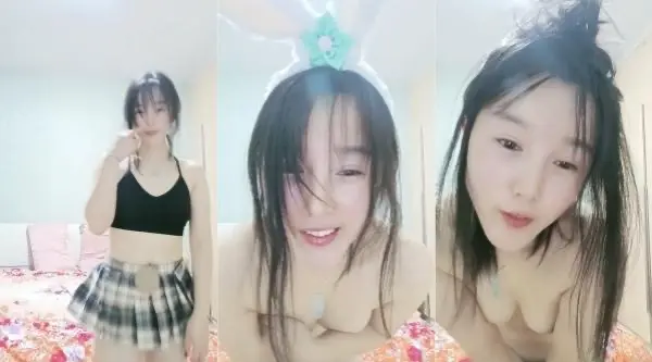 肤白貌美笑起来好甜的良家小少妇全程露脸深夜发骚，齐逼短裙听狼友指挥