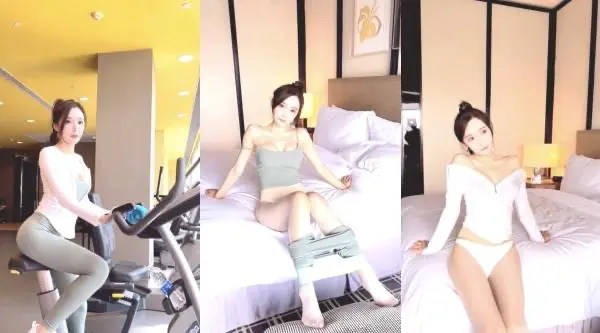 【王馨瑶】大尺度私拍，健身女郎瑜伽裤小葡萄和鲍鱼缝若隐若现超级诱惑