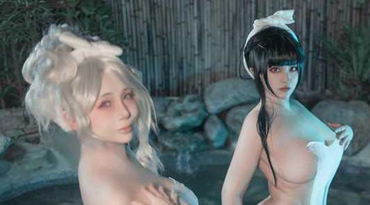 极品淫娃女同视频！夏鸽鸽不想起床 与 滢妹 双女神赤身纠缠斗奶舌吻 尺度大到飞起！