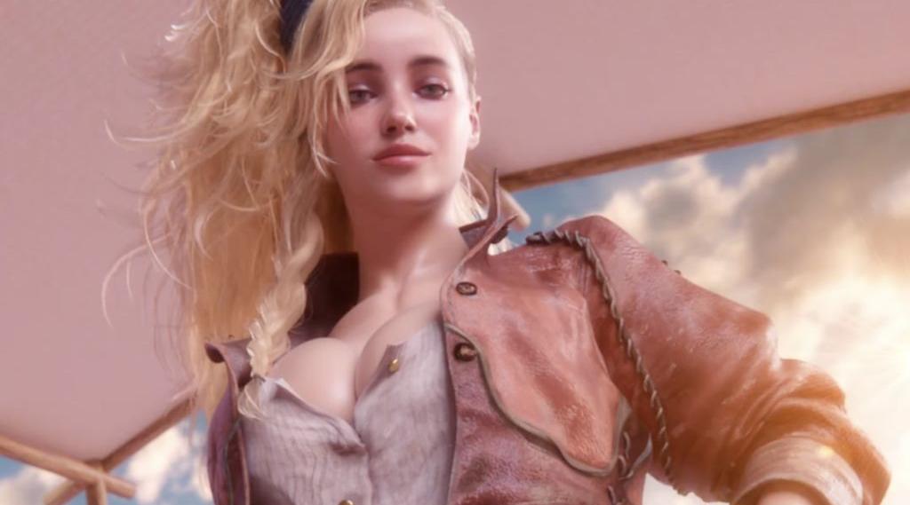 [Pantsushi] Gemma works on a great sword