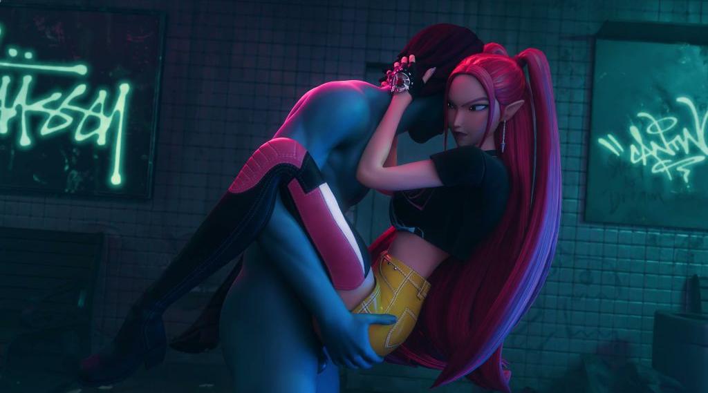 [evil_rise7 | vileclipse] Mira rides a demon – Animation (+Alternative Version)