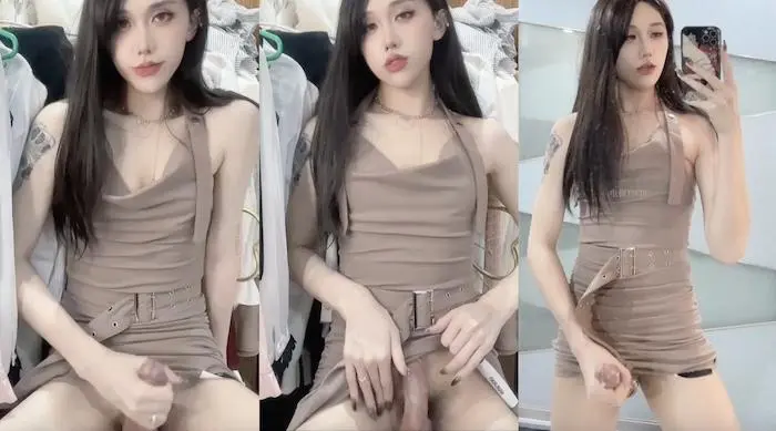 高端 Ts羊咩咩 这颜值谁看了谁不说漂亮， 女孩子都得羡慕