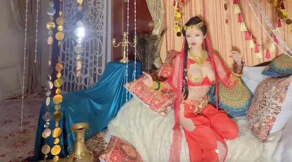 钛合金TiTi高端大尺度私拍流出 塞上红鸾异域风情 圆润蜜乳敏感乳粒呼吁而出 性感骚丁嫩穴