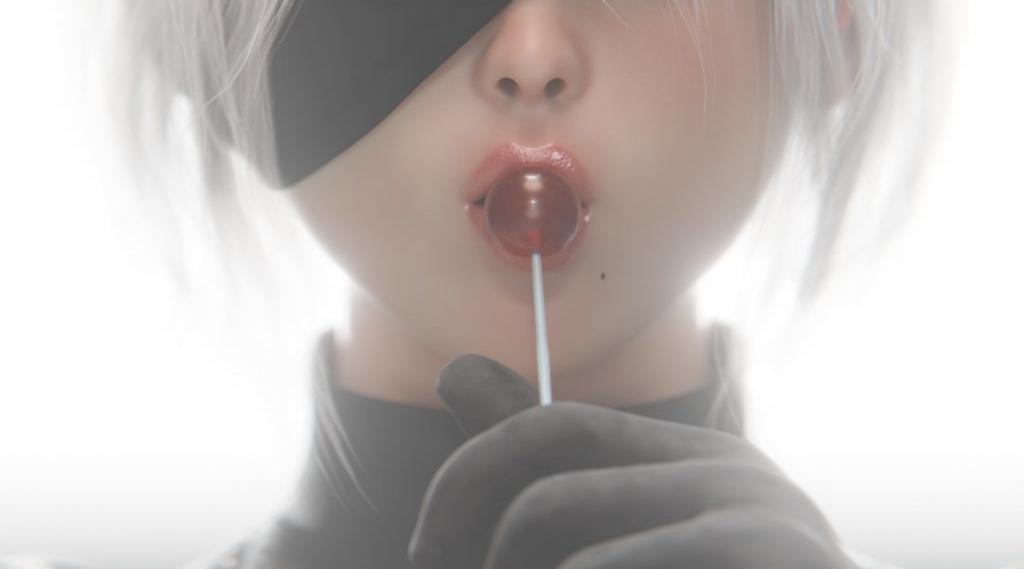 [Visualoos] 2B Wants to Trade Her Lollipop 4k [ NO WM ]