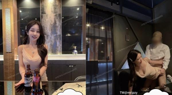 韩国前女团成员模特sunwall,酒吧里洗手间服务金主爸爸,高挑身材风骚气质男人看了就想侵犯,超级尤物