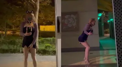 丰满女妖 玫瑰big61 淫荡女装妓女， 露出调教奴家的小女屌， 淫穴屁眼想要被允吸抽插！