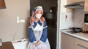 国产原创自拍 花钱叫个上门家政，来的竟然是穿洛丽塔的小妹妹，而且可以提供性服务？