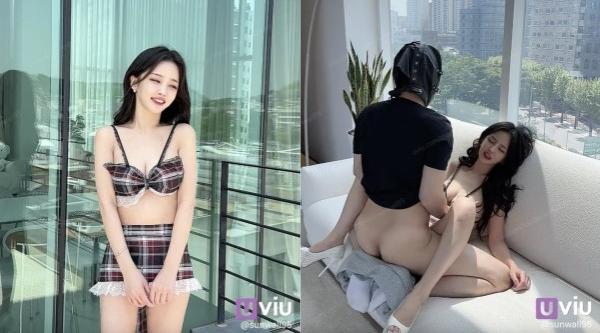 韩国前女团成员模特sunwall,公司落地窗前爆插反差女神,公司的高冷女神在主人爸爸面前又多下贱淫荡