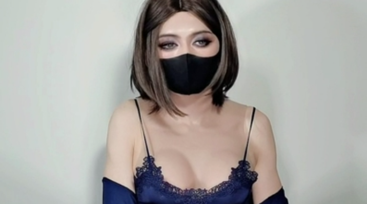 【伪娘】Vee 7little_7黑丝高跟自慰