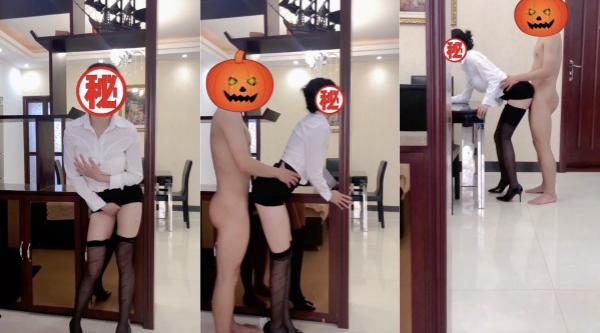 有事秘书干,没事干秘书,黑丝高跟尤物秘书,办公室被掀起LO包臀裙后入翘臀,超顶身材不得不佩服老板眼光