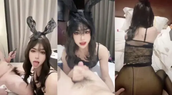 漂亮黑丝伪娘吃鸡贴贴,操死小骚逼,哥哥爽不爽好紧,刚认识的直男成功拿下之前都不接受操TS,哥哥说拒绝不了 - 国产自拍视频