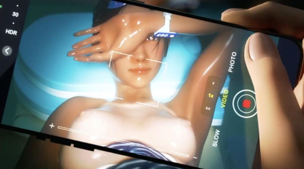 [Amelialtie] 夜のプールで監視員ちゃんとハメ撮りごっこ