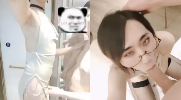 黑丝眼镜伪娘吃鸡贴贴 巨根正太和饥渴人妻 上位骑乘被啪出阿黑颜