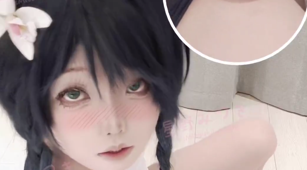 【男娘】推特男娘Mitsukii_hoshi星野cos体操服温迪榨精特训