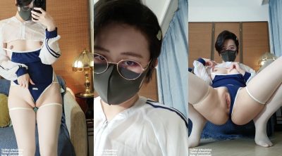 全网同名，推特400万粉，极品福利姬【Naimi奶咪】最新付费，白丝死库水自慰，闷骚短发，XP拉满